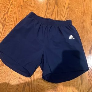 Navy Blue Adidas Running Shorts